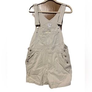 Calvin Klein khaki vintage style overalls size medium